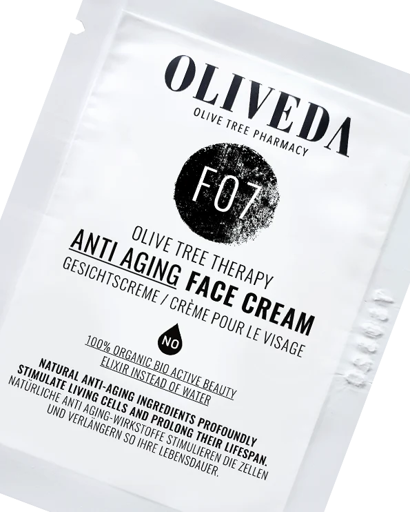 20 x Sachets F07 Anti Aging Face Cream - Image 2